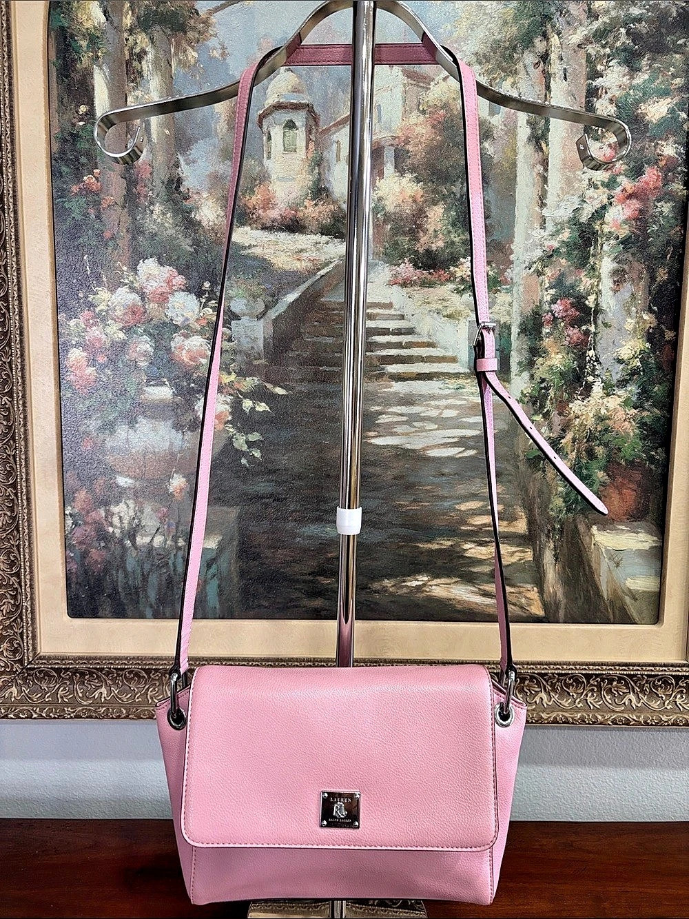 Lauren Ralph Lauren Pink Crossbody Bag
